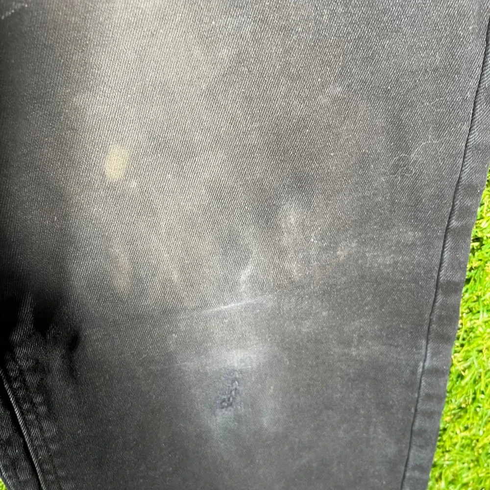 Caterpillar CAT Mens Work Pants Black Double Knee Carpenter Utility‎ 36x30